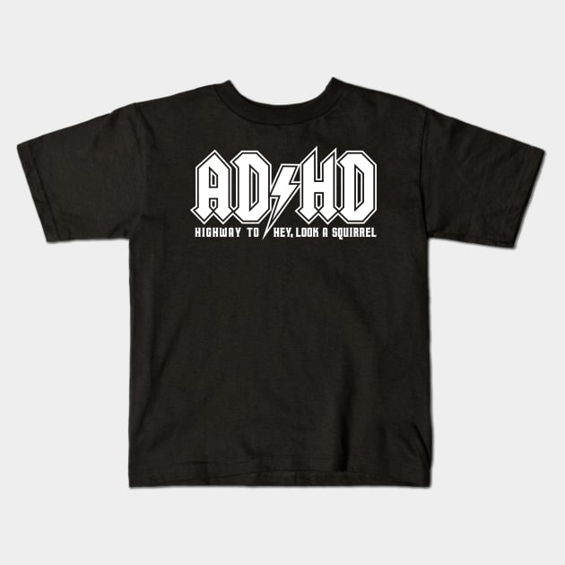 AD/HD Kids T-Shirt by MindsparkCreative